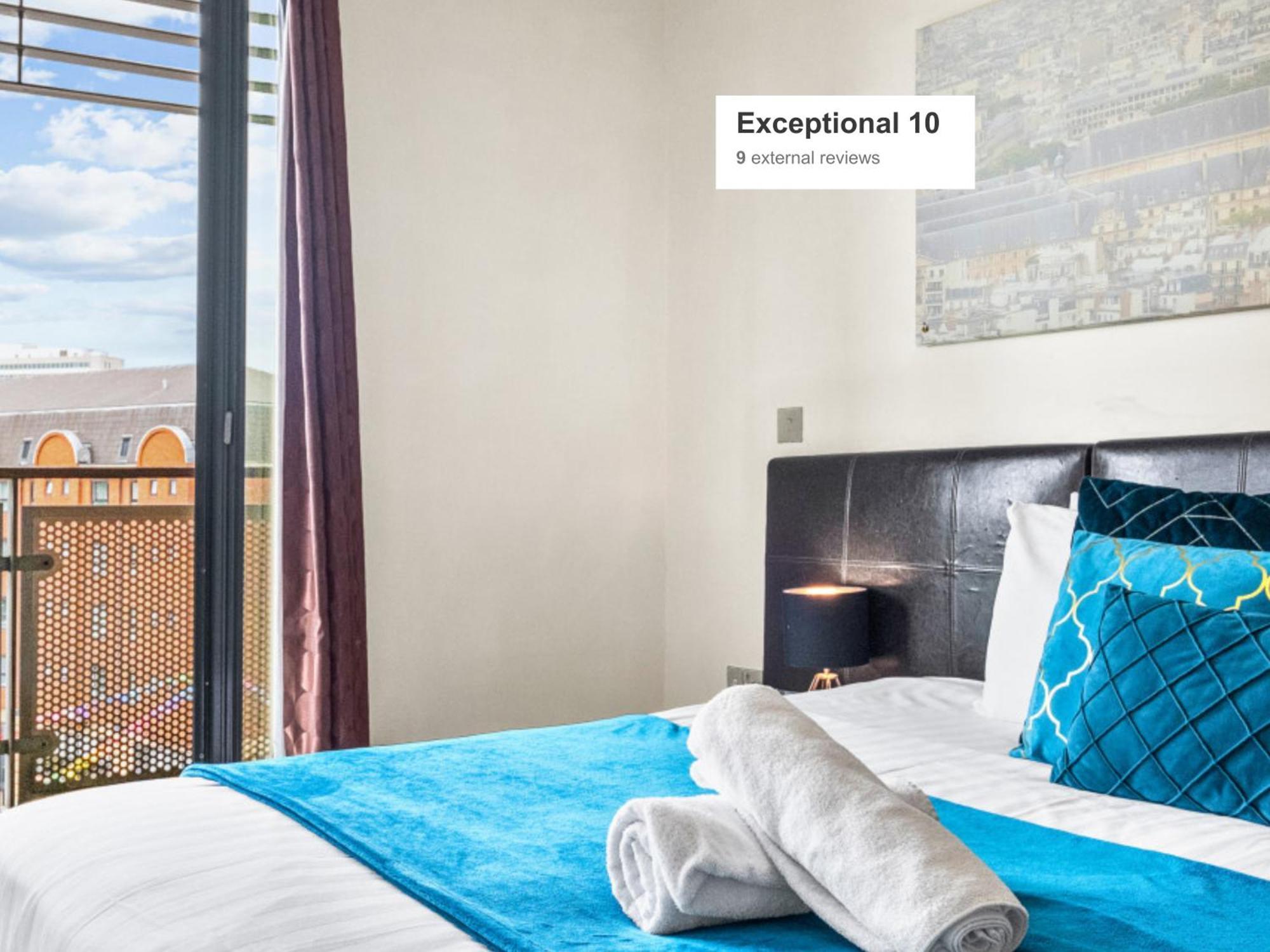 Chinatown - One Bed - Balcony - Secure Parking - Fast Wifi - Birmingham City Centre - 49A Buitenkant foto